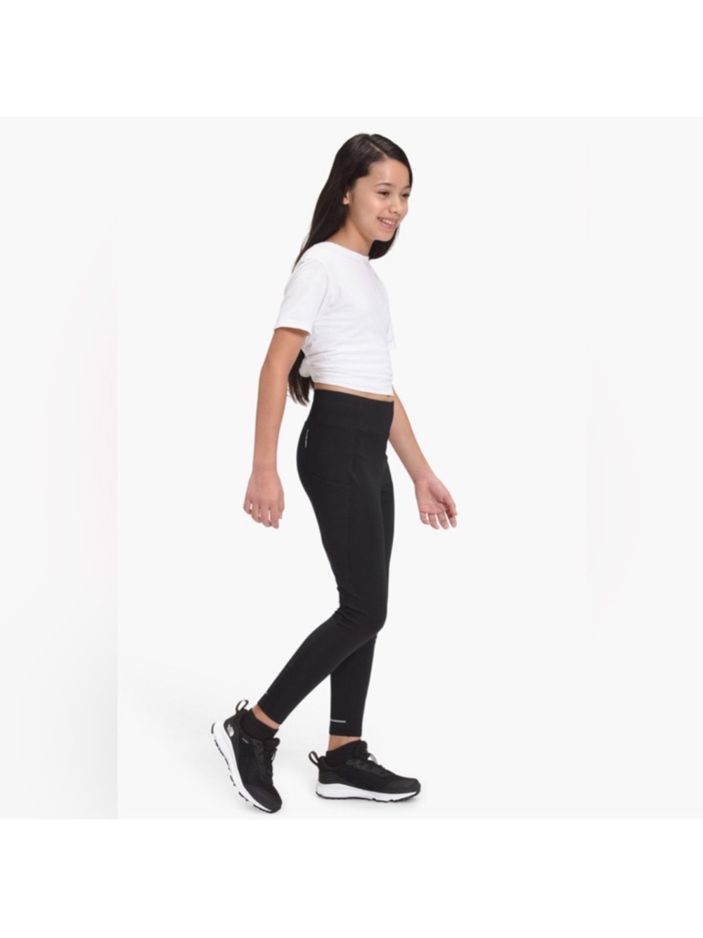 North Face Girls' FlashDry On Mountain Tight – Size M (10/12)